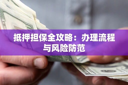 武汉抵押担保全攻略：办理流程与风险防范