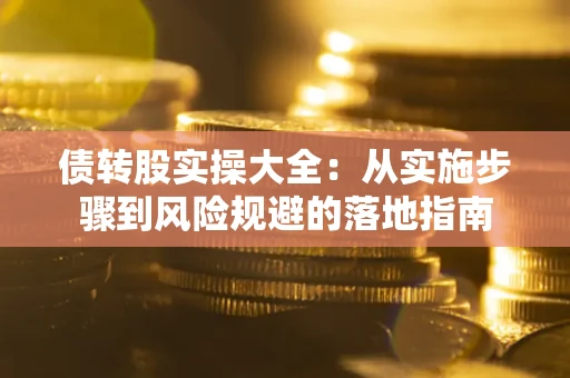 武汉债转股实操大全：从实施步骤到风险规避的落地指南