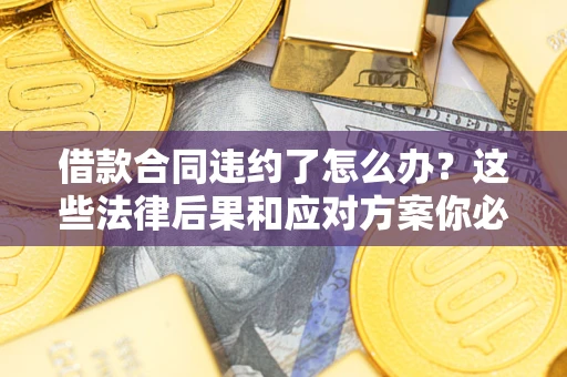 武汉借款合同违约了怎么办？这些法律后果和应对方案你必须知道