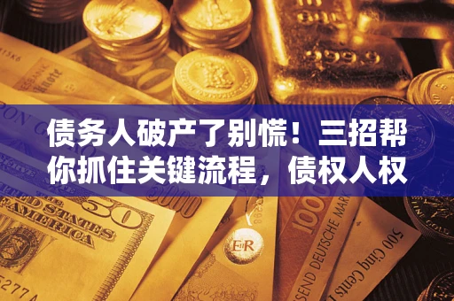 武汉债务人破产了别慌！三招帮你抓住关键流程，债权人权益不再缩水