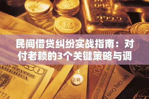 武汉民间借贷纠纷实战指南：对付老赖的3个关键策略与调解盲区解析