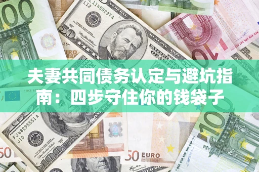 武汉夫妻共同债务认定与避坑指南：四步守住你的钱袋子