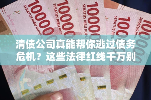 武汉清债公司真能帮你逃过债务危机？这些法律红线千万别踩