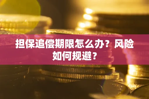 武汉担保追偿期限怎么办？风险如何规避？