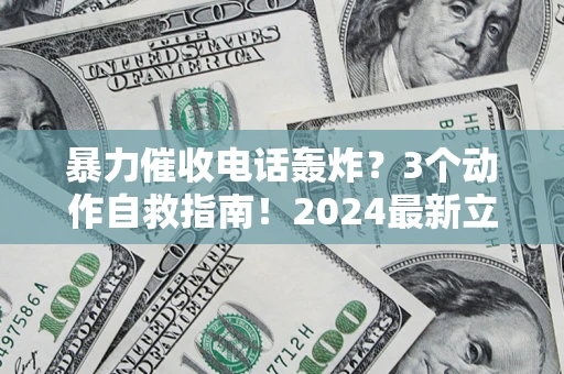 武汉暴力催收电话轰炸？3个动作自救指南！2024最新立案标准全解析