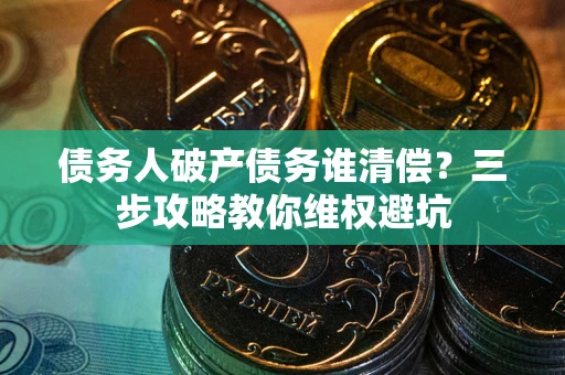 武汉债务人破产债务谁清偿？三步攻略教你维权避坑