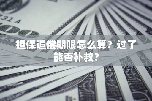 武汉担保追偿期限怎么算？过了能否补救？
